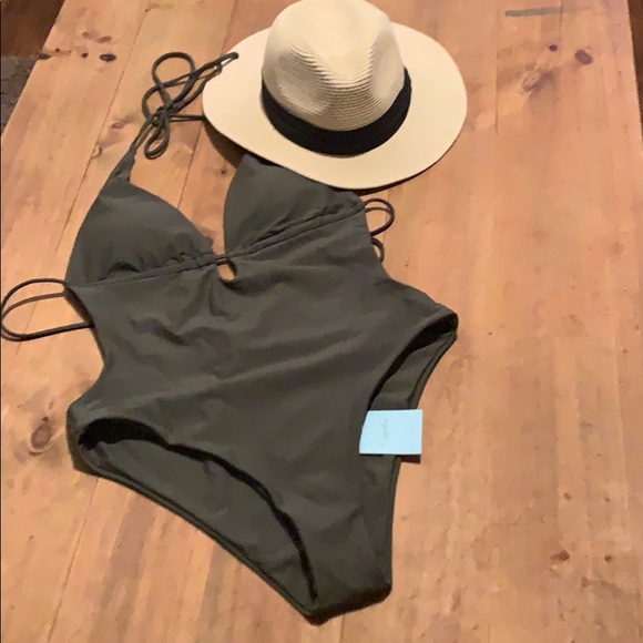 Cupshe Other - NWT! Cupshe swim suit. Olive green. Size large